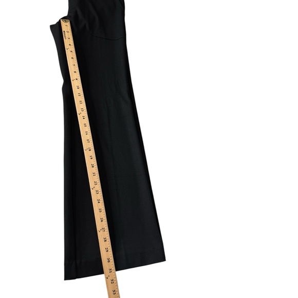 Anthropologie The Essential Trouser Pants Black Womens 8 Contemporary Minimalist - Picture 9 of 12